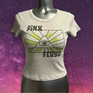 🆕Pink Floyd Cropped T Shirt